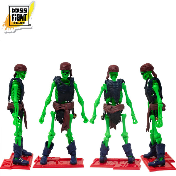 Boss Fight Studio Epic H.A.C.K.S. Pirate Skeleton Mystical Tormentor 1:12 Scale Action Figure